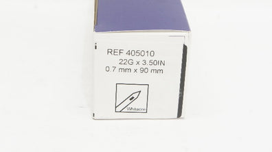 BD 405010 Whitacre Spinal Ndle Pencil Point 22Ga x 3.50inch - Box of 10